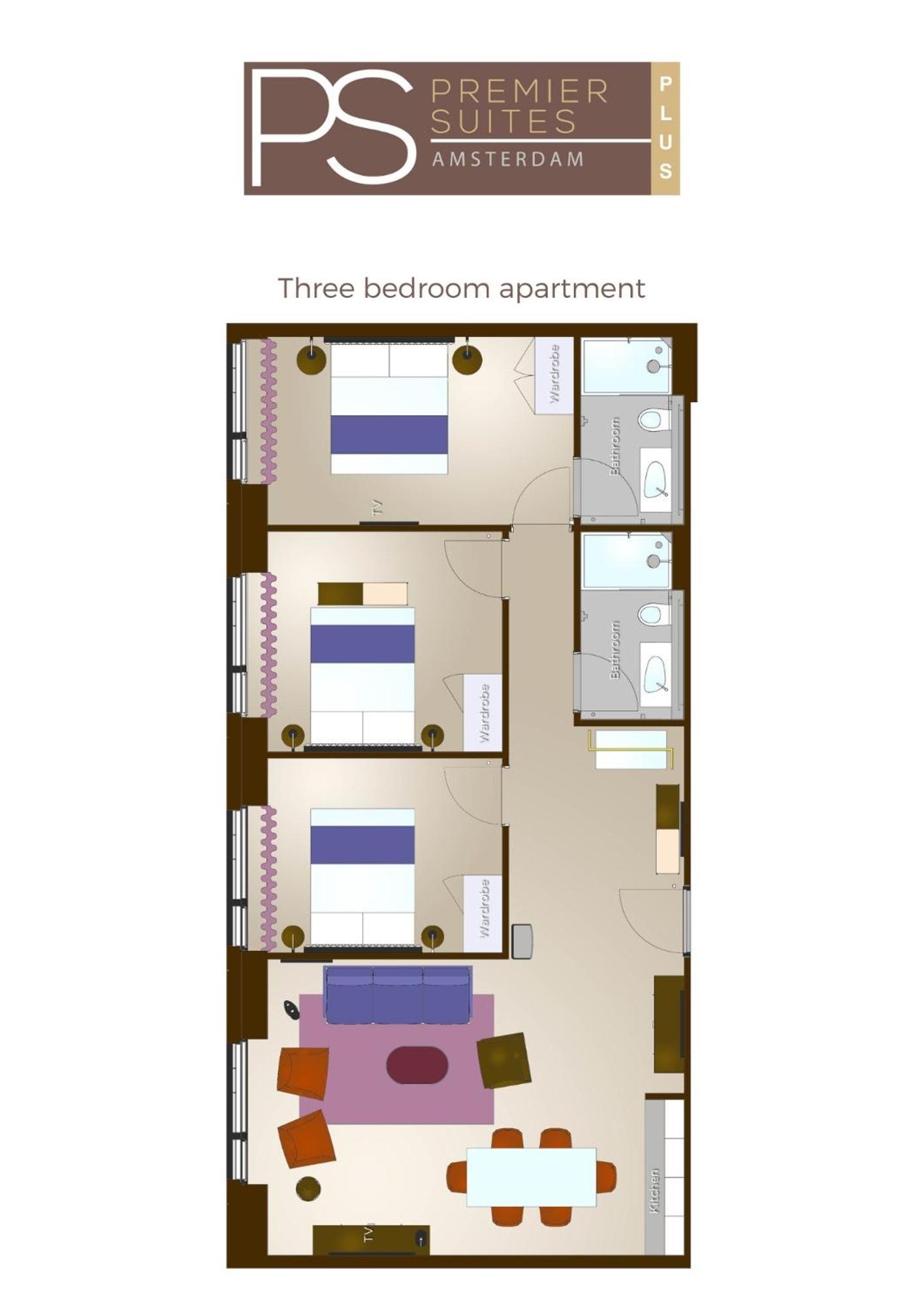 Premier Suites Amsterdam Phòng bức ảnh