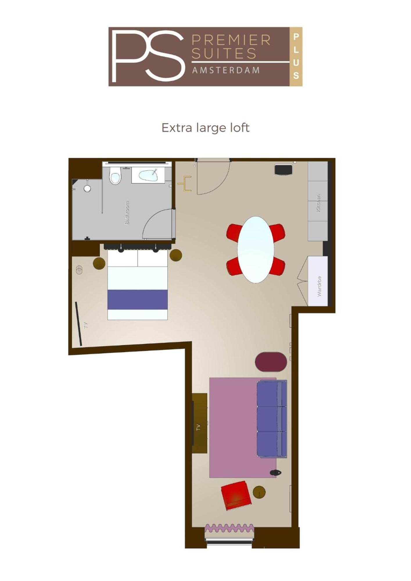 Premier Suites Amsterdam Phòng bức ảnh